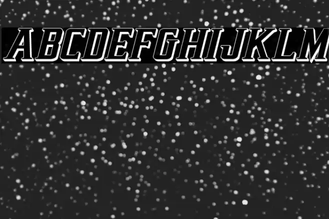 Earthrealm 3D Italic Font examples