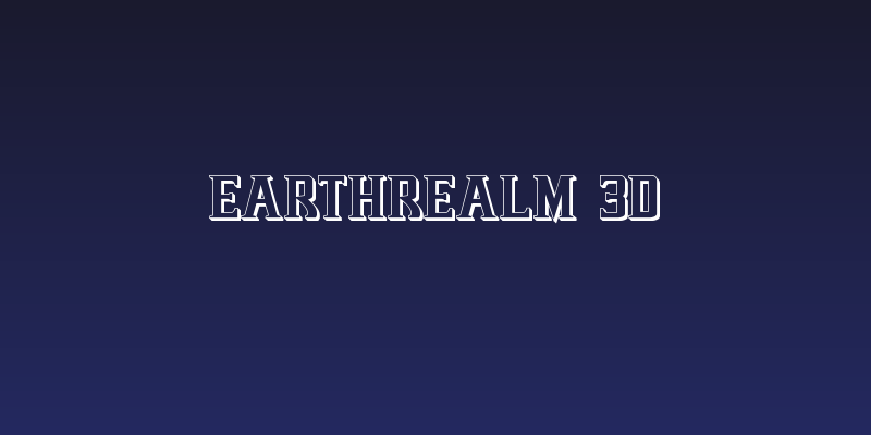 Earthrealm 3D Social Header