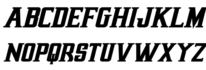 Earthrealm Bold Italic Font LOWERCASE
