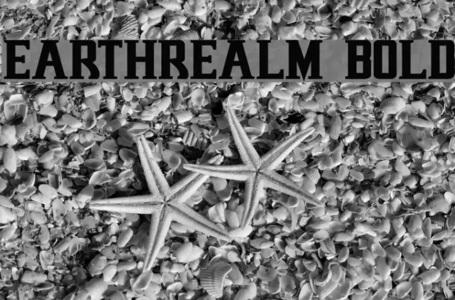 Earthrealm Bold Font examples