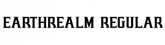 Earthrealm Regular  Frei Schriftart Herunterladen
