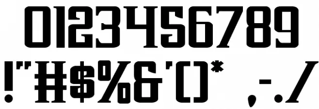Earthrealm Regular Font OTHER CHARS