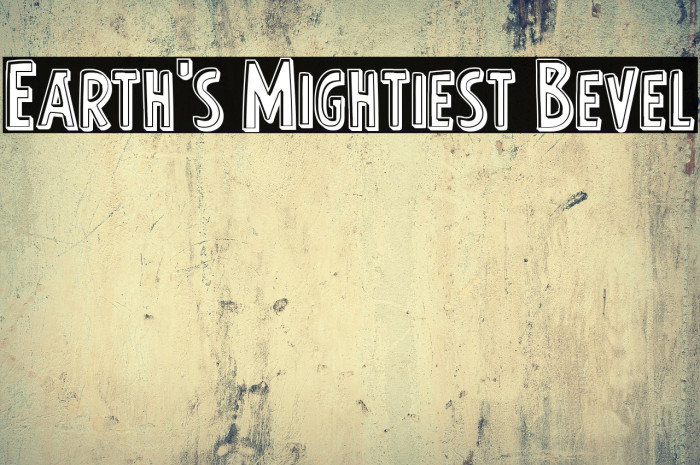 Earth's Mightiest Bevel Example 2