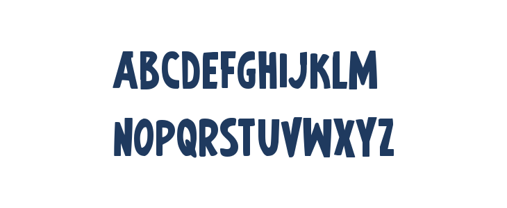 Earth's Mightiest Bold Lowercase