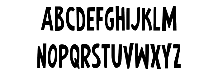 Earth's Mightiest Condensed Font LOWERCASE