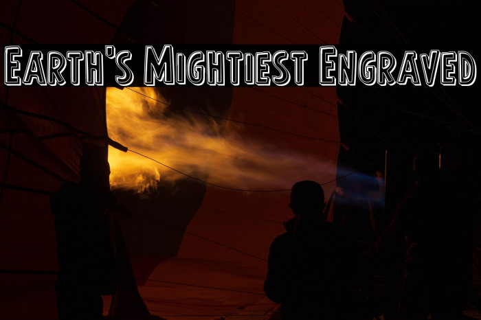 Earth's Mightiest Engraved Example 3