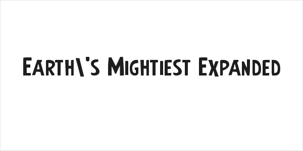 Earth's Mightiest Expanded Logo