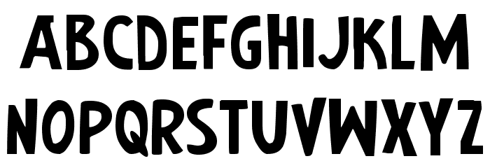 Earth's Mightiest Expanded Font LOWERCASE
