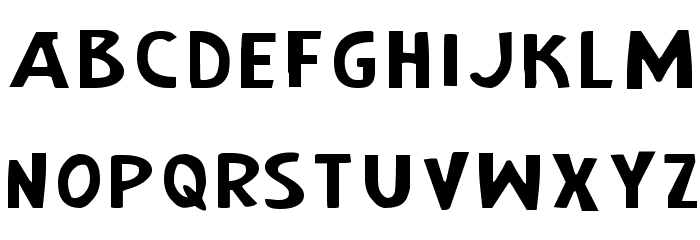 Earth's Mightiest Expanded Font LOWERCASE
