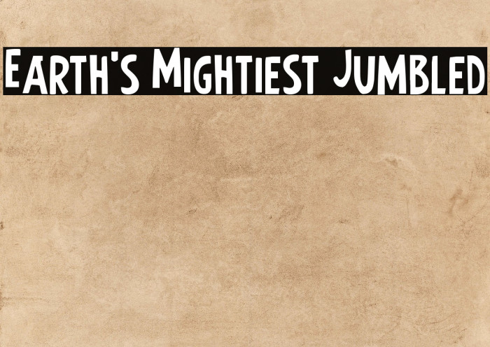 Earth's Mightiest Jumbled Example 2