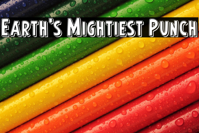 Earth's Mightiest Punch Example 3