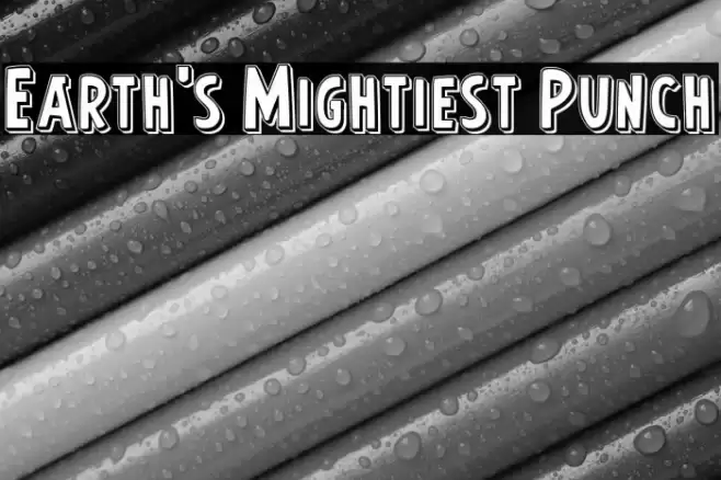 Earth's Mightiest Punch Font examples