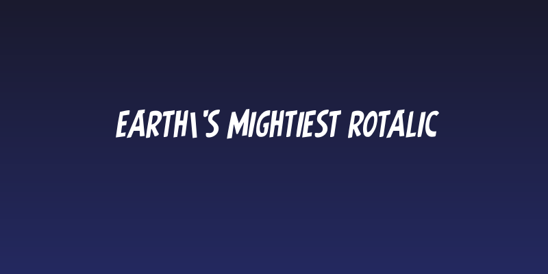 Earth's Mightiest Rotalic Social Header