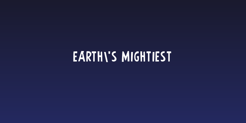 Earth's Mightiest Social Header