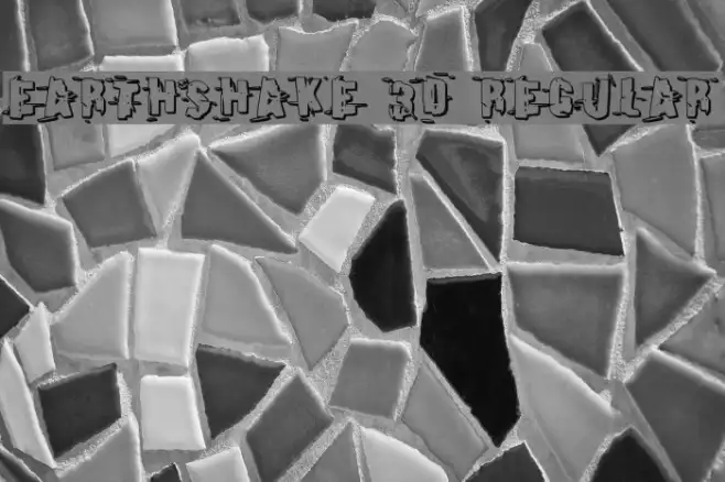 Earthshake 3D Regular Example 2