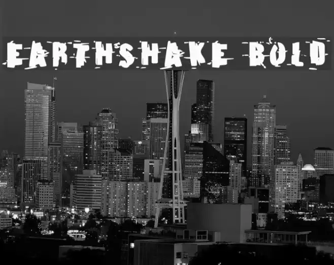 Earthshake Bold Example 3