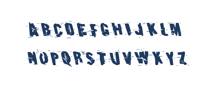 Earthshake Leftalic Lowercase