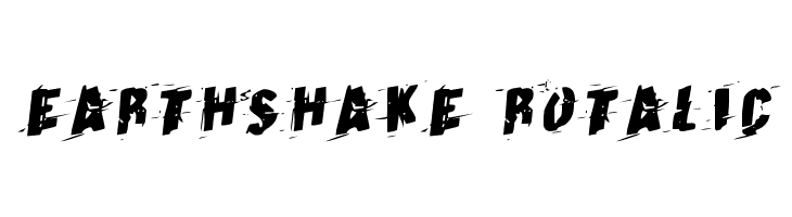 Earthshake Rotalic  Descarca Fonturi Gratis