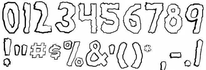 Earthshaker Font OTHER CHARS