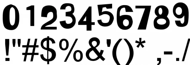 Earthworm Jim Font OTHER CHARS