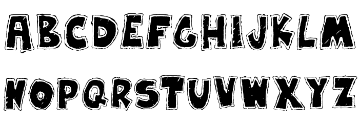 Earwax Wit Font LOWERCASE