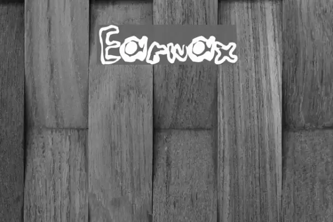 Earwax Font examples
