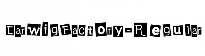 EarwigFactory-Regular  Frei Schriftart Herunterladen