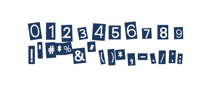 EarwigFactory-Regular Other Characters