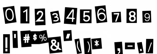 EarwigFactory-Regular Font OTHER CHARS