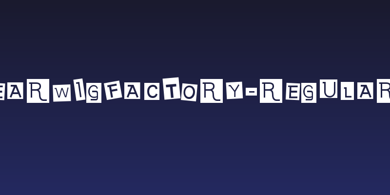 EarwigFactory-Regular Social Header