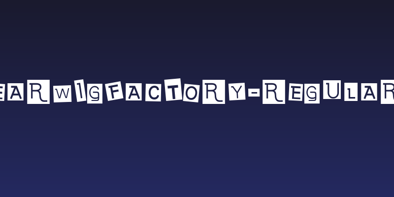 EarwigFactory-Regular Social Header