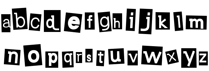 EarwigFactory-Regular Font LOWERCASE