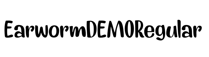 Earworm DEMO Regular  Frei Schriftart Herunterladen