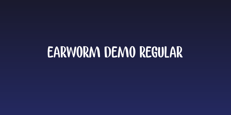 Earworm DEMO Regular Social Header