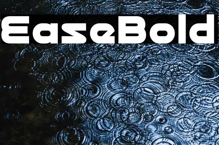 Ease Bold Example 1