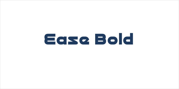 Ease Bold Logo