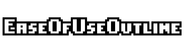 EaseOfUseOutline  नि: शुल्क फ़ॉन्ट्स डाउनलोड