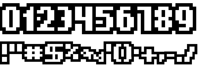 EaseOfUseOutline Font OTHER CHARS
