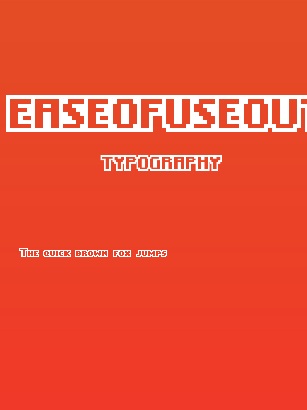 EaseOfUseOutline Poster