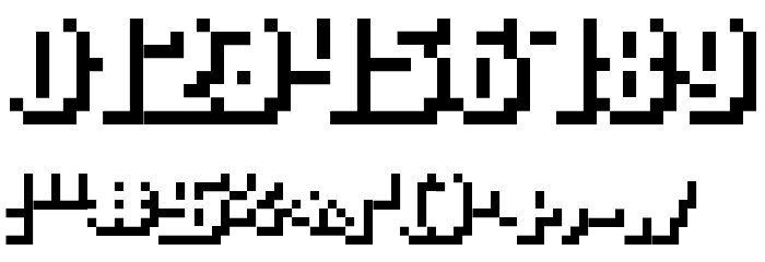 EaseOfUseShadow Font OTHER CHARS
