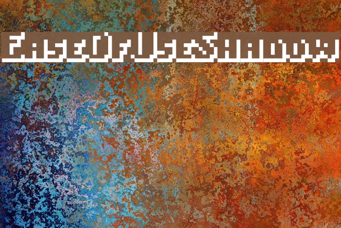 EaseOfUseShadow Font examples