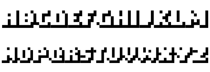 EaseOfUseShadow Font LOWERCASE