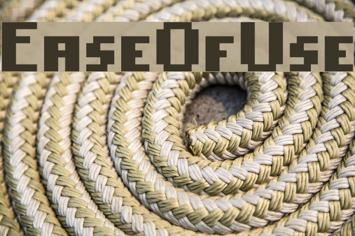 EaseOfUse Font examples