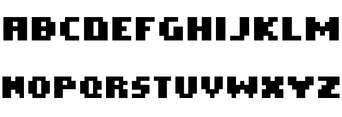 EaseOfUse Font LOWERCASE