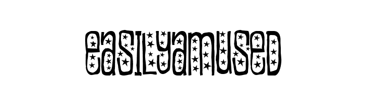 Easily amused  font caratteri gratis