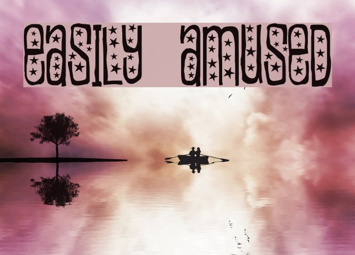 Easily amused Font examples