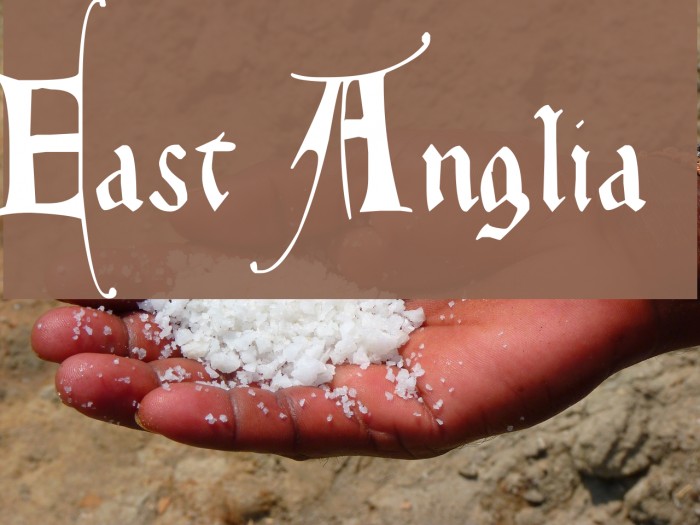 East Anglia Font examples