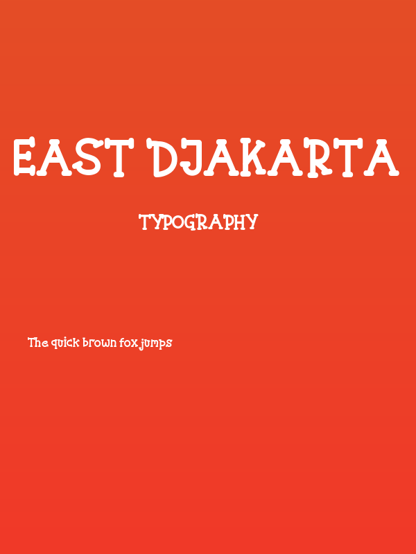 East Djakarta Poster
