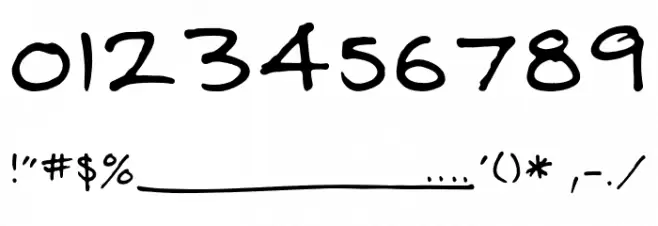 East Hand خط محارف أخرى