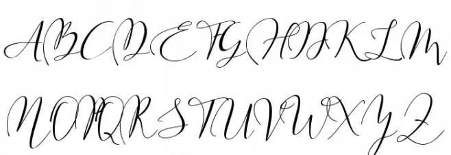 East Love - Personal Use Schriftart Groß